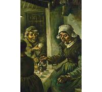 The Potato Eaters - Vincent van Gogh - Hardcover Notebook: 120 Lined Pages 6" x 9" Journal Diary Notepad