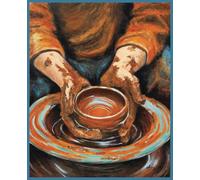 The Potter Composition Notebook & Journal: Isaiah 64:8 Bible Verse on Back Cover (NASB) - by BraggAboutStuff