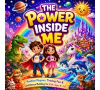 The Power Inside Me | Positive Rhymes, Tracing Fun, Growth Mindset, and Confidence Building Activities for Kids Ages 4-10: A Motivational positive Affirmations, Tracing Practice, Emotional Learning