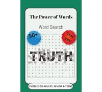The Power of Words : Word Search: A Mind Boosting Puzzle Book for Daily Motivation and Mental Clarity