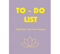 The Power Planner | TO-DO LIST: Plan. Prioritize. Prosper. Reset Your Day - One Task at a Time