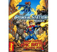 The Power Station Heroes Coloring Book For Kids 6 - 14: Epic Battle Coloring Book: Epic Battle Coloring Book