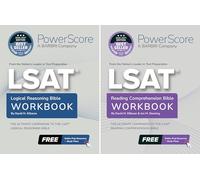 The PowerScore LSAT Workbook Pack 2026-2027: LSAT Prep Practice Companion to the LSAT Bibles. Includes Prep for Reading Comprehension and Logical Reasoning