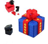 The Prank Box - Divertido desafío de tornillo, caja de regalo de rompecabezas de broma sorpresa, regalo divertido con diseño de bloqueo de tornillo, divertido y frustrante, caja de regalo de tornillo