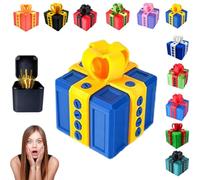 The Prank Box - Hilarious Screw Challenge with Middle Finger Surprise,Dedo Medio Molesto Caja de Regalo,Prank Gift Box,Caja de Regalo Sorpresa con Dedo Medio,Broma de Mano emergente con Caja-E