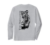 The Predator Tiger Wild Power Backprint Manga Larga