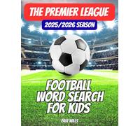 The Premier League 2025/2026 Season Football Word Search For Kids