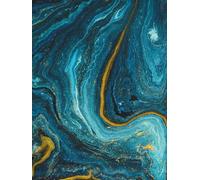 The Premium Notebook: Blue & Gold Minimalist Edition: Minimalist design. Maximum impact.