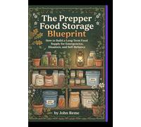 The Prepper Food Storage Blueprint: How to Build a Long-Term Food Supply for Emergencies, Disasters, and Self-Reliance (Survival Handbooks For All)