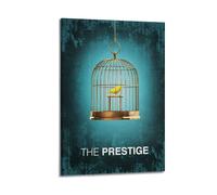 The Prestige Classic Movie Póster de Pared en Lienzo, Decoración, Pintura, Arte, Dormitorio, Salón, Oficina, Pintura, Decoración Moderna del Hogar, Arte de Pared, Impresión de Imagen 24 x 36 pulgadas