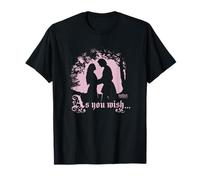 The Princess Bride As You Wish Silhouette Retro Movie Camiseta