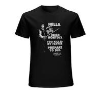 The Princess Bride My Name Is Inigo Montoya O-Neck 100% Cotton Short Sleeve Unisex T-Shirt XL