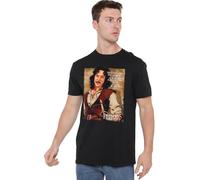 The Princess Bride PB Word T Shirt, Black Camiseta, Negro, XXL Unisex Adulto