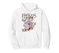 The Princess Bride Vintage Flowers Retro Fantasy Movie Sudadera con Capucha