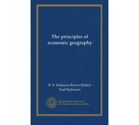 The principles of economic geography