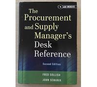The Procurement and Supply Manager's Desk Reference
