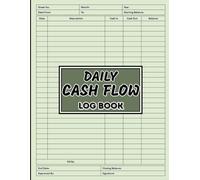The Professional Cash Flow Tracker | Daily Income & Expense Ledger for Entrepreneurs & Small Businesses: Streamline Your Accounting, Track Profits, and Grow with Confidence