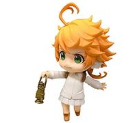 The Promised Neverland Emma Figura Q Versión cara intercambiable, personajes de dibujos animados de anime Emma Norman Q Versión Estatua Coleccionables Modelo de cara intercambiable Figura Adornos