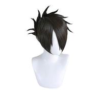 The Promised Neverland Ray Black Short Wig Cosplay Costume Yakusoku no Neverland Heat Resistant Hair Men Halloween Party Wigs