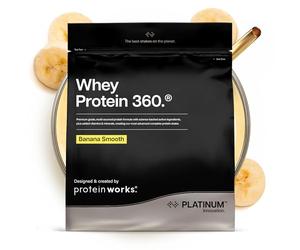 THE PROTEIN WORKS | Batido de Proteína Whey 360 Extreme | Batido Sabor Plátano | Riche en Protéines | Glutamine, Vitamines & Minéraux | 1.2kg