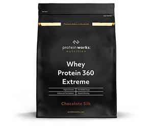 THE PROTEIN WORKS | Batido de Proteína Whey 360 Extreme | Chocolat Onctueux | Riche en Protéines | Glutamine, Vitamines & Minéraux | 600g