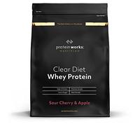 THE PROTEIN WORKS Clear Diet Whey | Cereza ácida y manzana | Bebida refrescante rica en proteínas | Protien Works | 500g