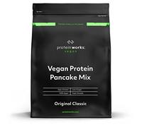 THE PROTEIN WORKS Tortitas Veganas Proteicas | Alto En Proteínas, 4 Tipos De Proteínas Vegetales, Bajo En Azúcar | Original, 500 g