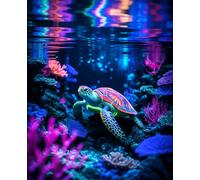 The Psychedelic Deep: A Premium Dotted Bullet Journal: A 180-Page Canvas for Vivid Dreams, Fluid Thoughts, and Creative Exploration