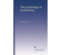 The psychology of handwriting