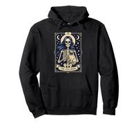 The Pug Mom Gothic Skeleton Tarot Amante de los Perros Sudadera con Capucha