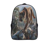 The Puma PrBúhos The Rugged Ridges Bolsas Niños Con Diseño Transpirable Y Cremallera Mochila Escolar Estudiantes Adolescentes Chicos Chicas 16 inch