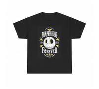 The Pumpkin Forever Graphic T Shirt Movie Unisex Heavy Cotton tee Black Black