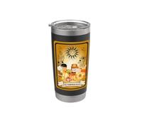 The Pumpkin Spice - Lector de tarjetas de tarot divertido Vaso térmico de acero inoxidable de doble pared