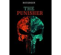 THE PUNISHER: Notebook for fans of the PUNISHER series. Cute and amazing, sketchbook diary and diary. You can use for office, home and school: 8.5" X 11" Inch page : 140