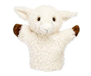 The Puppet Company Alfombras Oveja Marioneta de Mano, Blanco