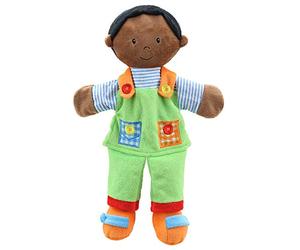 The Puppet Company Dark Skin Tone Boy Story Telling Hand Puppet PC001903