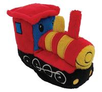 The Puppet Company Marioneta de dedo de tren en rojo - Juguete de peluche para contar historias, juegos de rol y viajes - Lindo riel Vechile coleccionable para niños y adultos - 12 cm