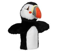 The Puppet Company Marioneta de mano Frailecillo - Llamativo peluche blanco y negro con pico naranja brillante, perfecto para contar historias, juego imaginativo y tiempo de juego amigable - amigos de