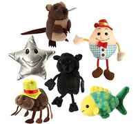 The Puppet Company Rimas de guardería Juego de 6 Marionetas de Dedo (PC002040)