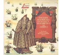 The Purcell Consort Of Voices und Grayston Burgess - English Madrigals From The Court Of Elizabeth I and James I [LP]