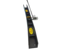 The Putting ARC - Modelo MS3D - Ayuda de Entrenamiento de Golf Utilizada para perfeccionar tu Putting y Reducir tu puntuación. - Practica y domina Tus Fundamentos de Putt. - Negro Medianoche