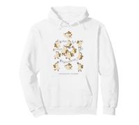 The Quackin' Sax Band Whimsical Ducks Tocando saxofones Art Sudadera con Capucha