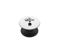 The Queen Chess Piece, Divertida Fiesta de Halloween, Pareja PopSockets PopGrip Adhesivo