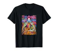 The Queen, Cool Hand Drawn Graffiti Queen Cartoon Graphic Camiseta