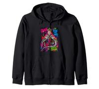 The Queen, Cool Hand Drawn Graffiti Queen Cartoon Graphic Sudadera con Capucha