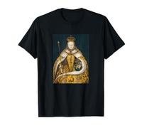 The Queen, Cool Portrait Drawn Art, Be a Queen Graphic Camiseta