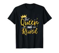 The Queen Has Retired Funny For Grandma Official Retired Camiseta