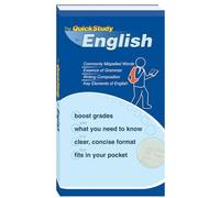 The Quickstudy for English: A Quickstudy Reference Tool (Quickstudy Books)