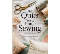 The Quiet Art of Home Sewing: Learn How to Sew Simple Handmade Projects That Add Comfort and Purpose to Everyday Living