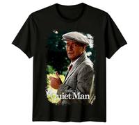 The Quiet Man (1952) Movie Poster Inspired T-Shirt Retro 80s tee Black S